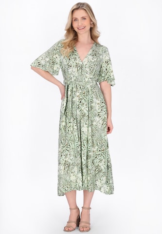 Robe Usha en vert