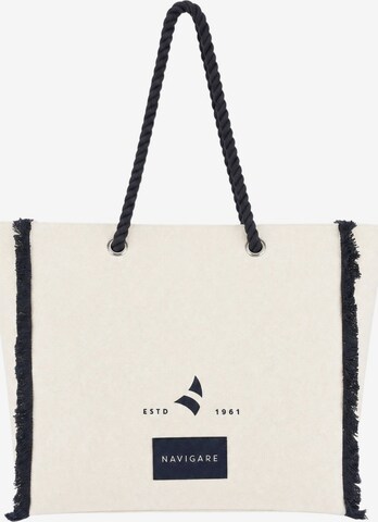Borsa a mano di Navigare in nero: frontale