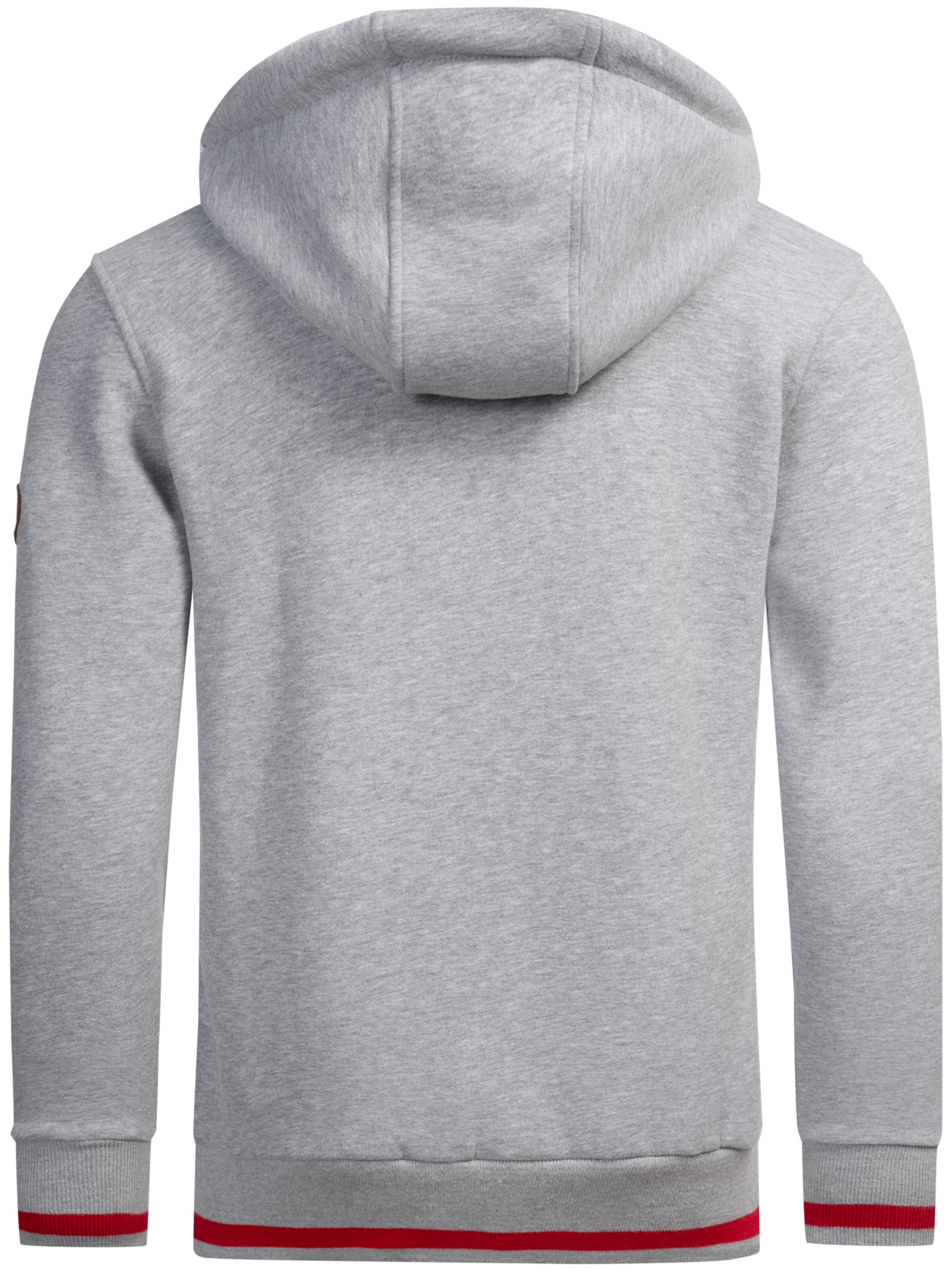 Alessandro Salvarini Sweatjacke in Grau