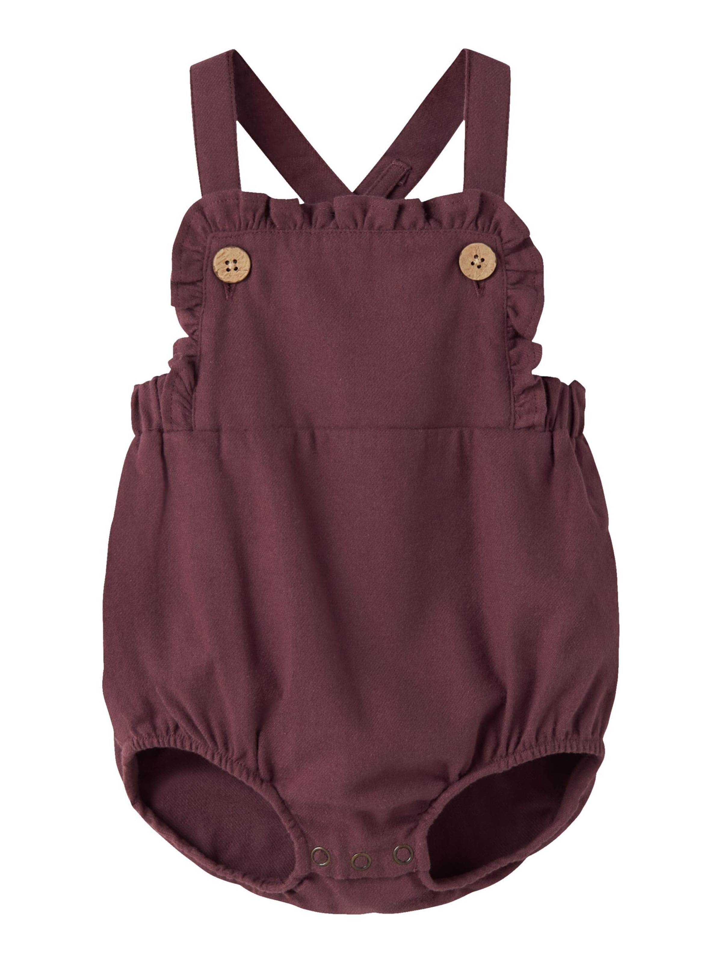 Lil'Atelier - Pijama entero/body en lila: frente