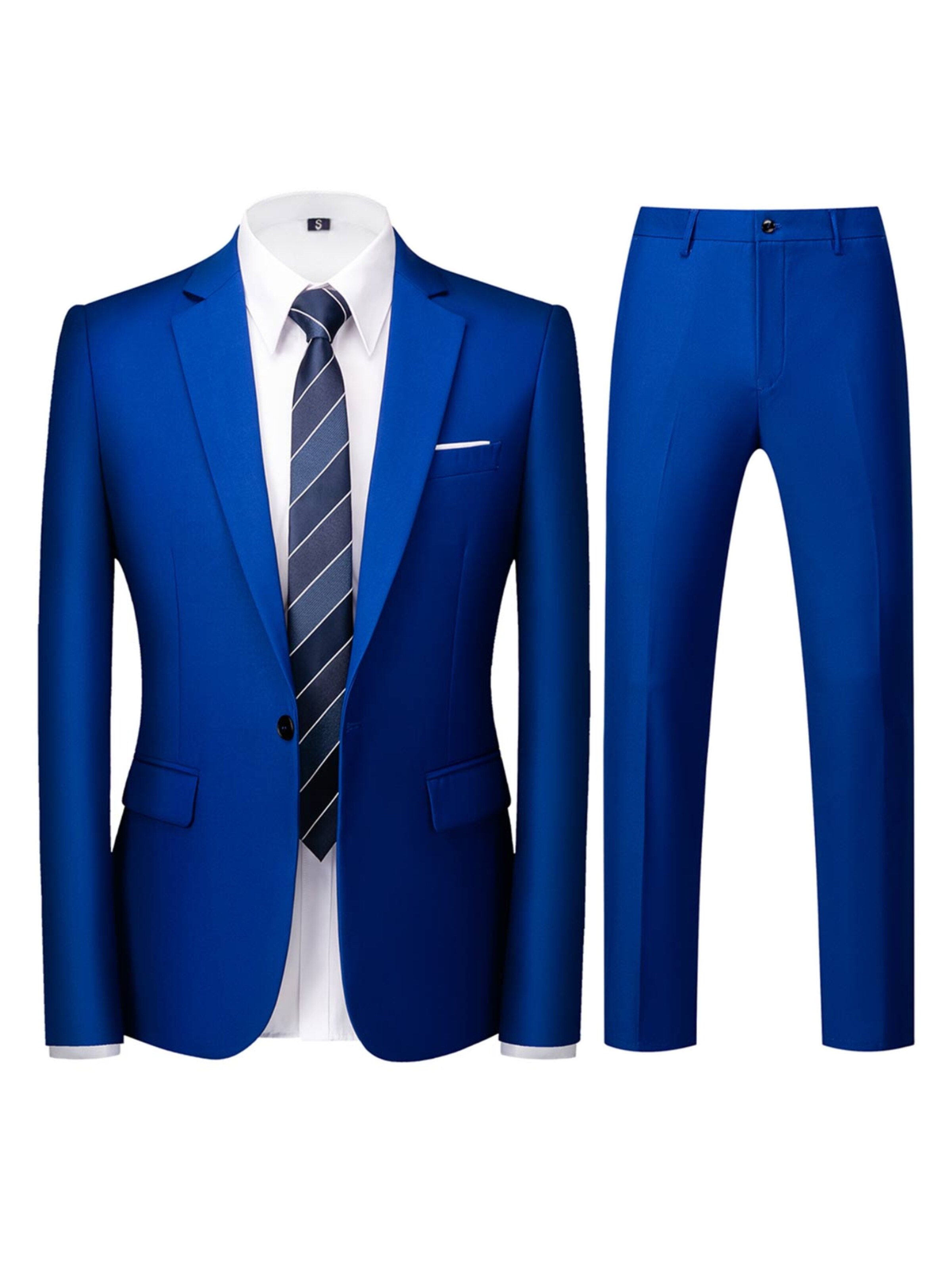Youthup Suit in Royal blue, Item view