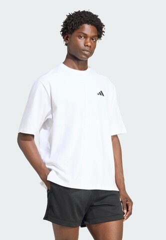 ADIDAS PERFORMANCE Performance Shirt 'PrimeLift Essentials' in White: front