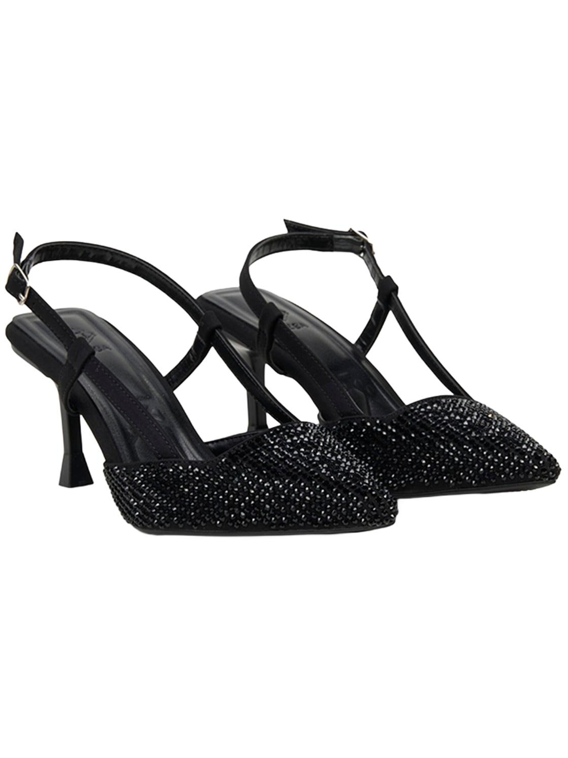 Desa - Zapatos destalonado 'Stilett' en negro