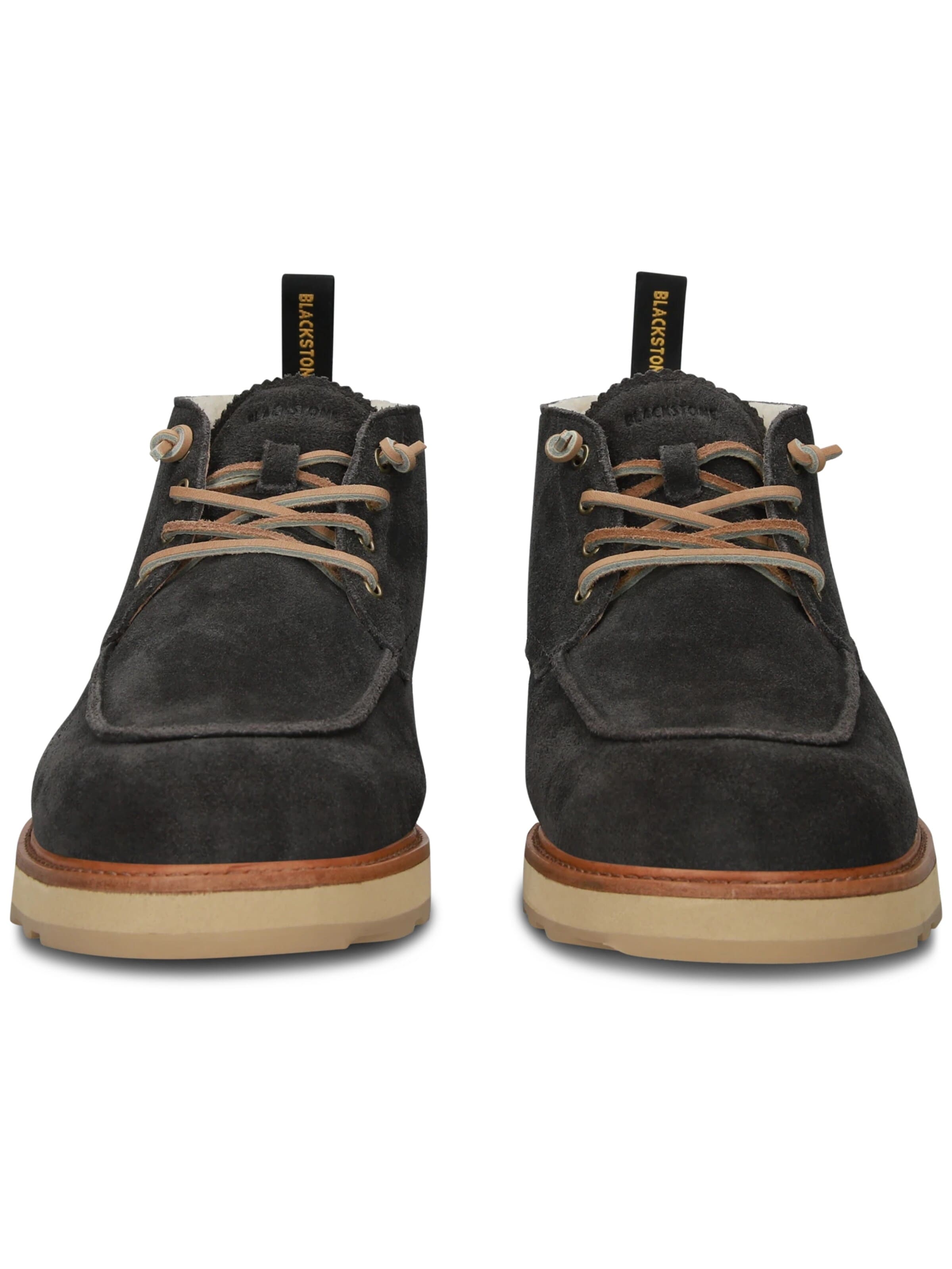 BLACKSTONE - Botas con cordones 'PERIDO ASHER MID' en gris