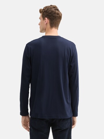 TOM TAILOR Langarmshirt in Blau