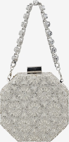 usha BLACK LABEL Clutch in Zilver: voorkant