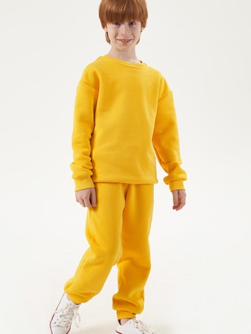 LOUIS LECLER Joggingpak 'Leo' in Geel