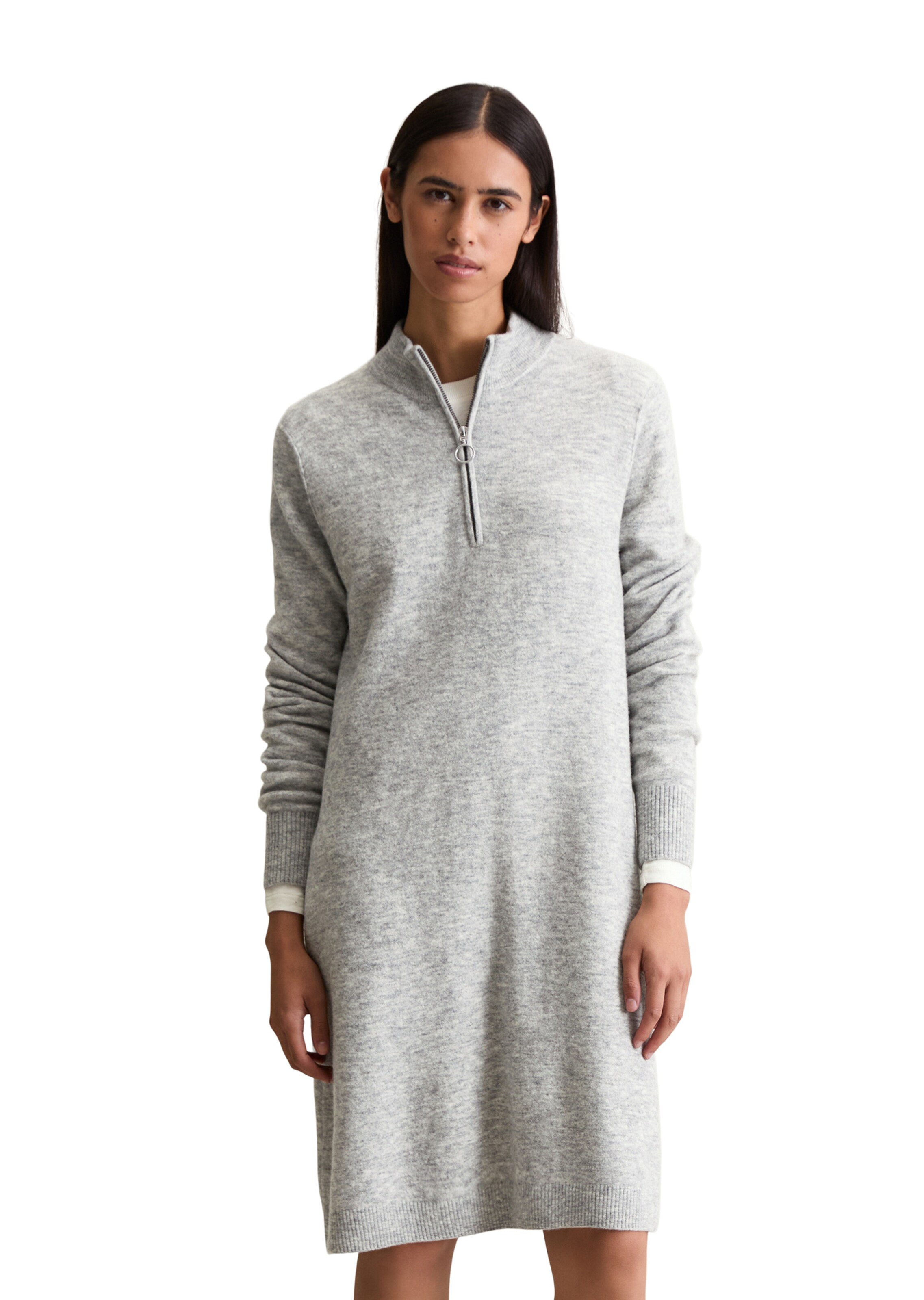 Marc O'Polo DENIM Kleid in Grau: Vorderseite