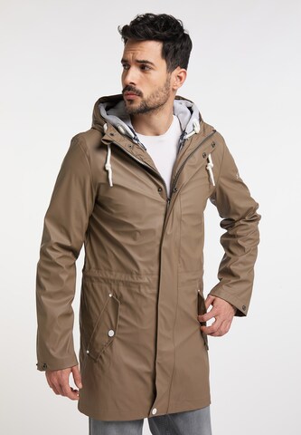 DreiMaster Maritim Performance Jacket in Brown: front