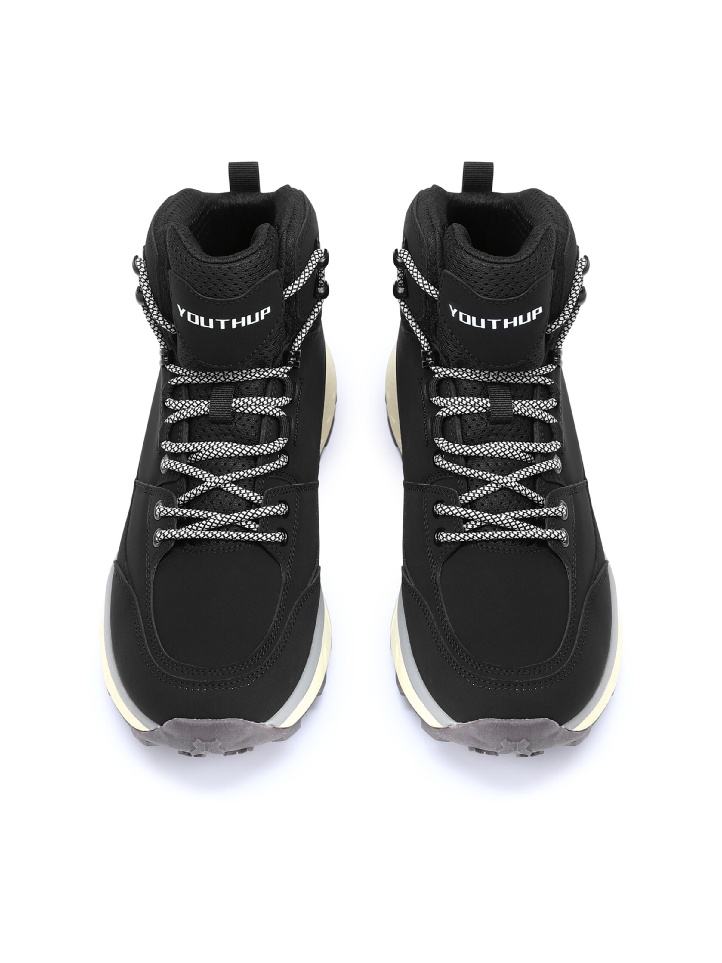 YOUTHUP Sneaker high 'Hauch' in Schwarz