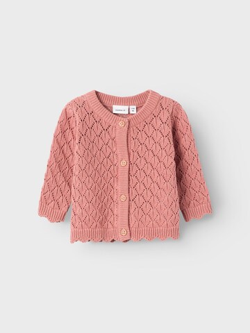 NAME IT Gebreid vest 'Tisol' in Roze