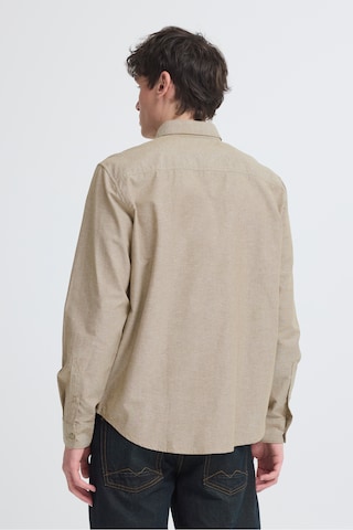 BLEND Regular Fit Skjorte 'BHADAS' i beige