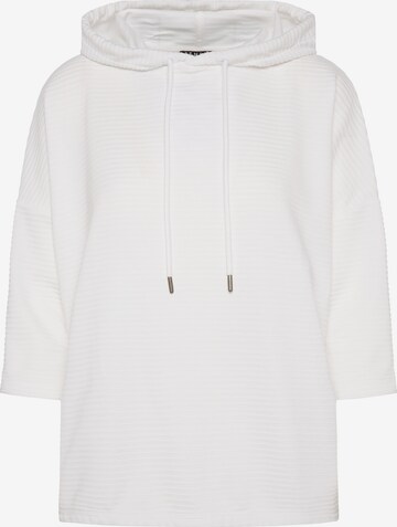 SENSES.THE LABEL Sweatshirt in White: front