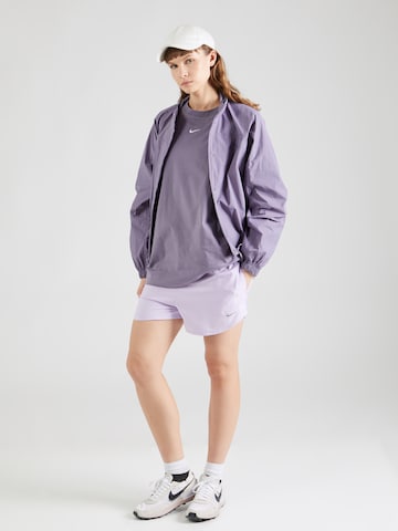 Nike Sportswear Shirt 'Essentials' in Purple