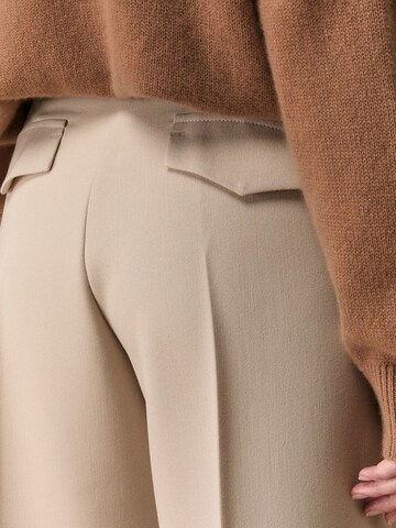 Il Lanificio Regular Broek in Beige