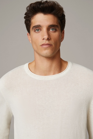 STRELLSON Pullover 'Levi' in Weiß