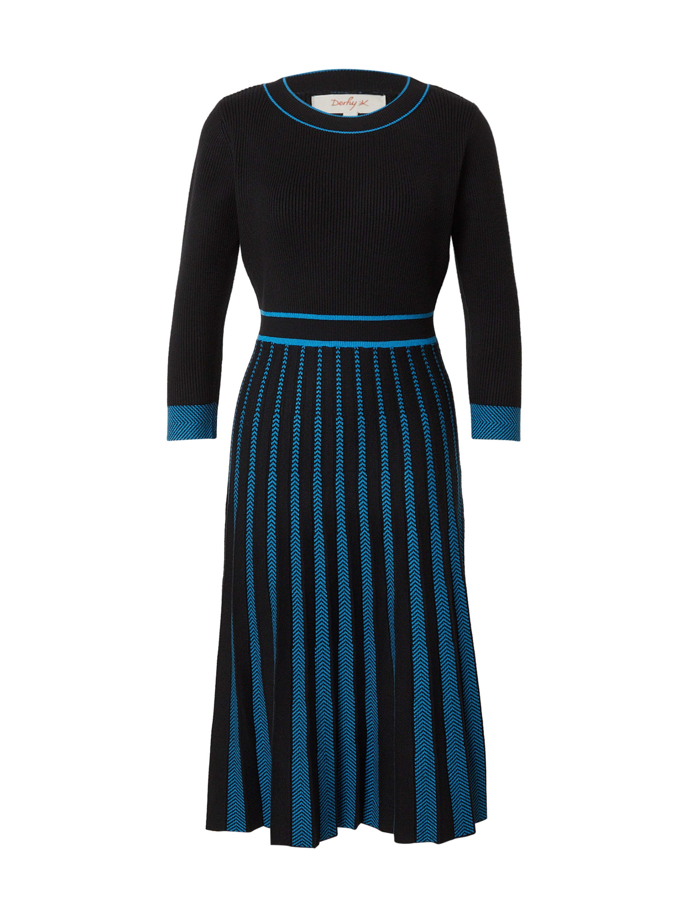 Robes en maille 'CARLINE' Derhy en noir : devant