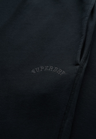 Wide Leg Pantalon 'Athletic Essentials' Superdry en bleu