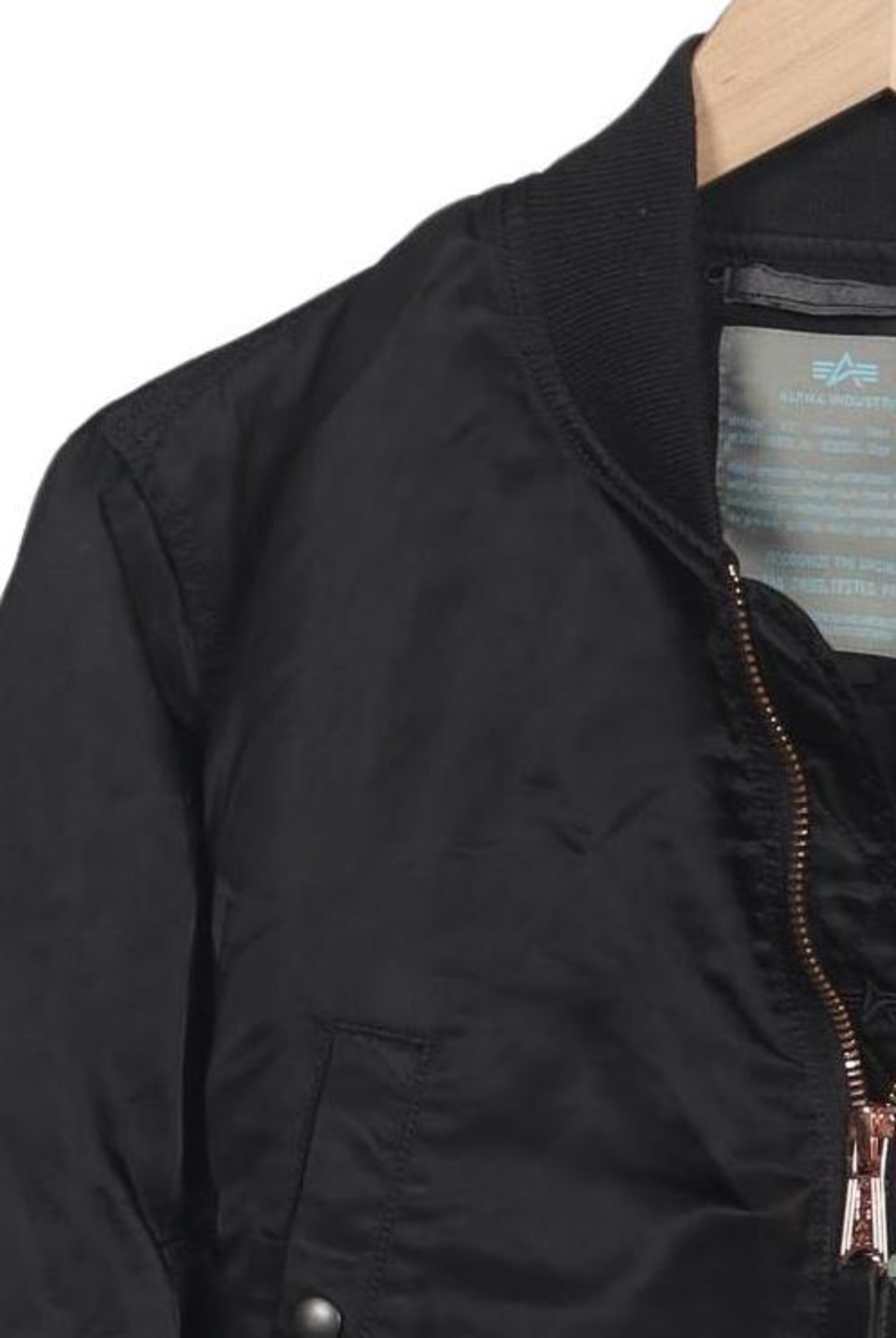 ALPHA INDUSTRIES Jacket & Coat in L in Black
