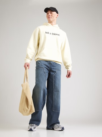 VANS Sweatshirt 'TAF' in Gelb