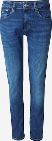 Tommy Jeans - Slimfit Vaquero 'SCANTON' en azul: frente