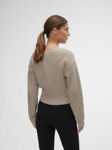 MAMALICIOUS Sweater 'EMS' in Beige