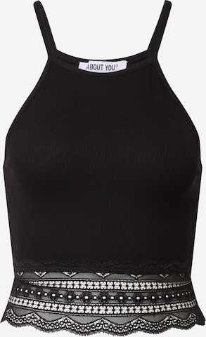 ABOUT YOU Top 'Jenna' in Black: front