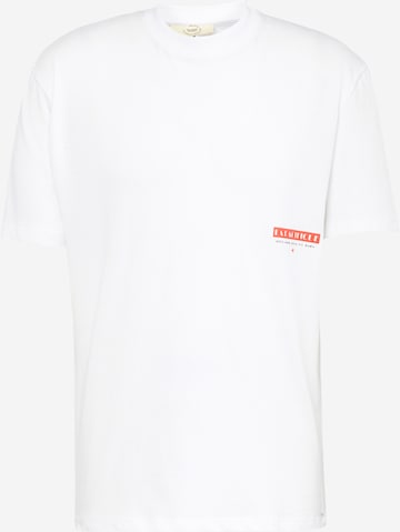 T-Shirt River Island en blanc : devant