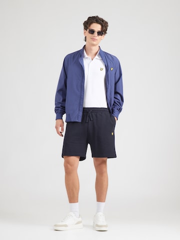 Loosefit Pantalon Lyle & Scott en bleu