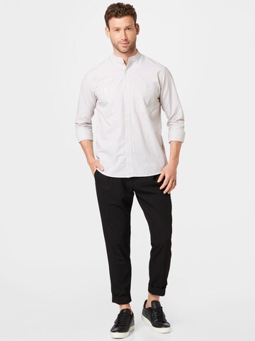 minimum - Regular Fit Camisa 'OLYMP' em cinzento