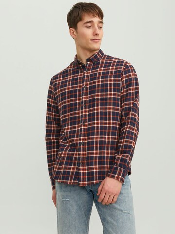 JACK & JONES Regular fit Button Up Shirt in Mixed colors: front
