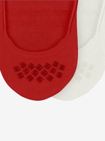 BURLINGTON Ankle Socks 'Everyday 2-Pack' in Red: front