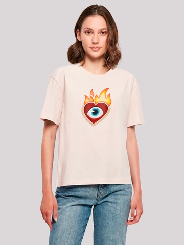 T-shirt emoji couture en rose : devant