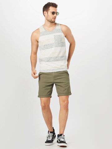 JACK & JONES Normální Chino kalhoty 'DAVE' – zelená