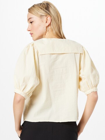 ICHI - Blusa en beige