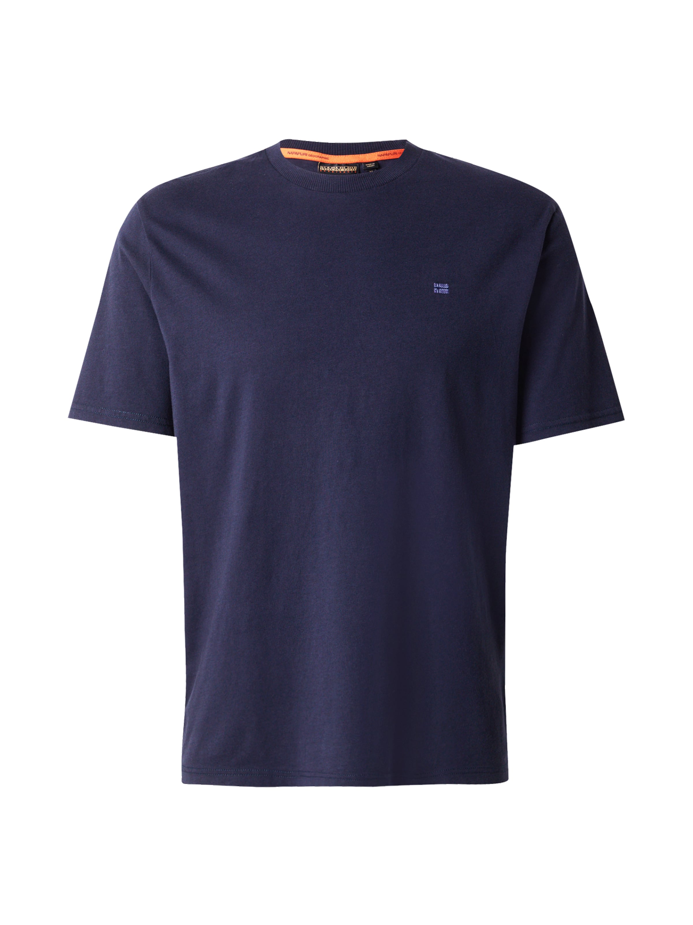 Tricou 'S-NEDLES' de la NAPAPIJRI pe albastru: față