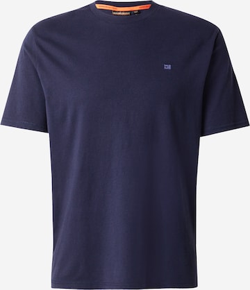 NAPAPIJRI - Camisa 'S-NEDLES' em azul: frente