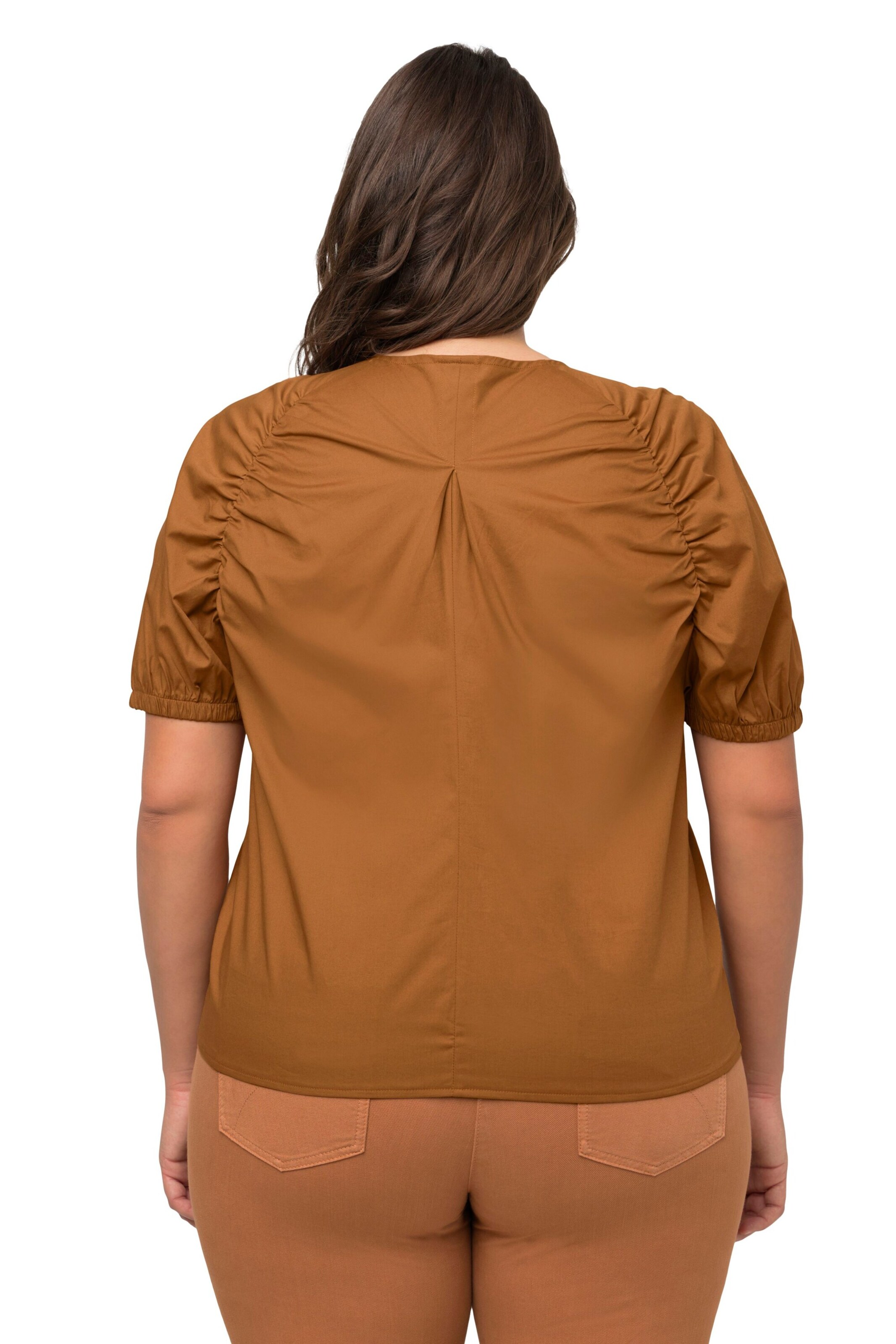 Ulla Popken Bluse in Bronze