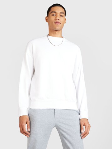 JACK & JONESSweater majica 'HARVEY' - bijela boja: prednji dio
