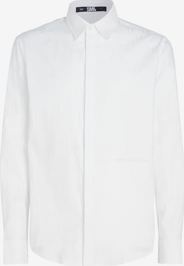 Karl Lagerfeld Camisa 'Monogram Diamond' em branco, Vista do produto