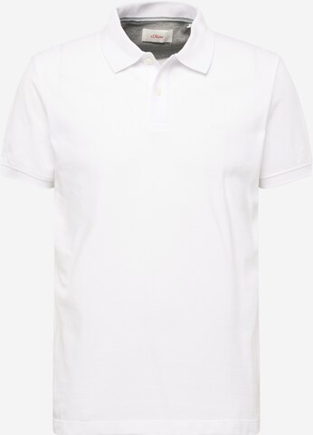 T-Shirt s.Oliver en blanc : devant