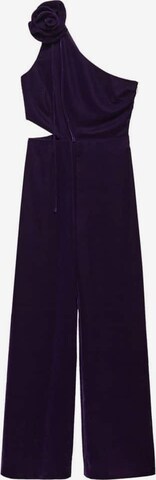 MANGO Jumpsuit 'Melie' i lilla: forside