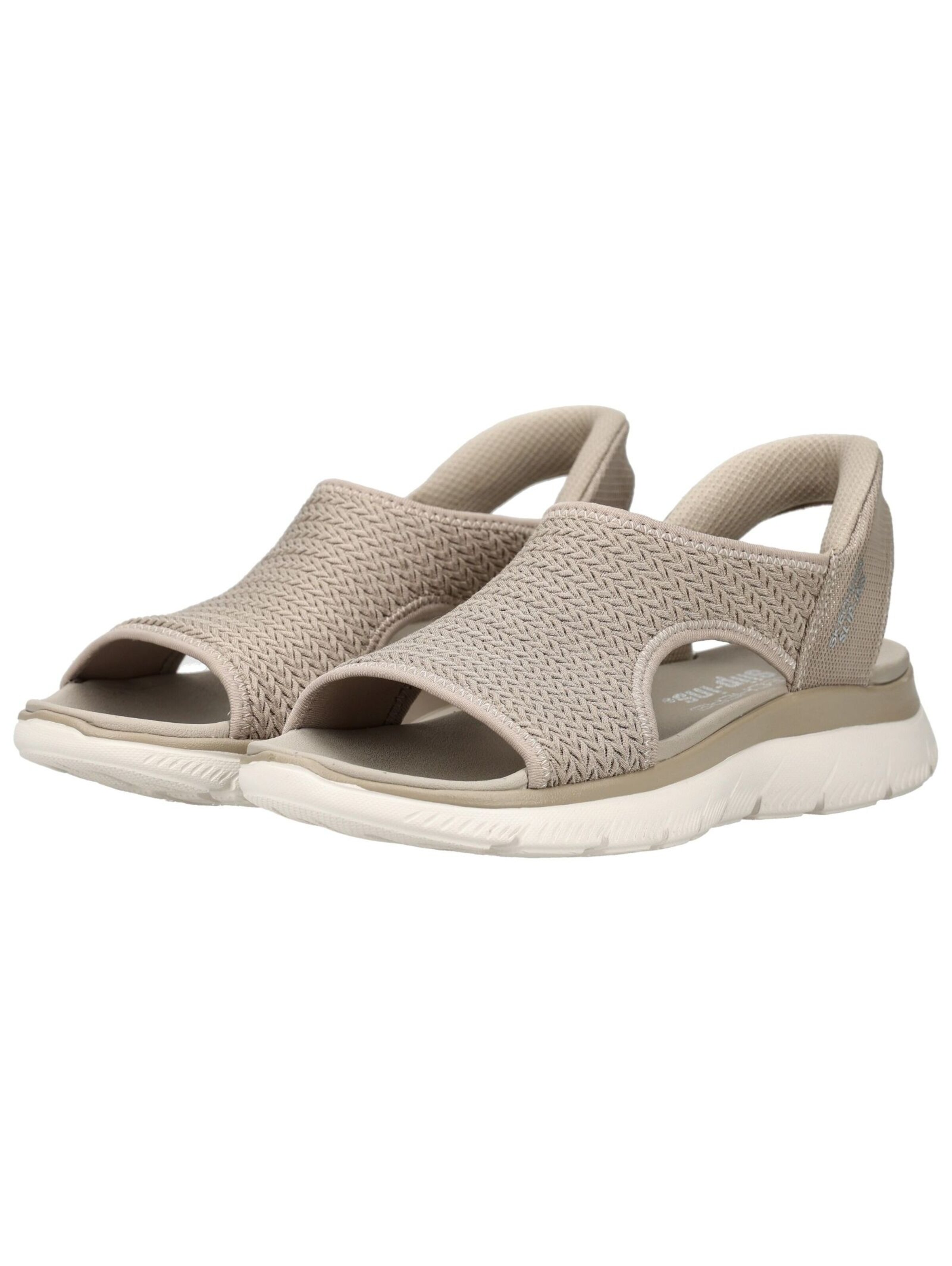 SKECHERS Sandalen met riem in Grijs