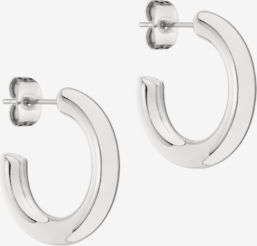 Boucles d'oreilles Liebeskind Berlin en argent : devant