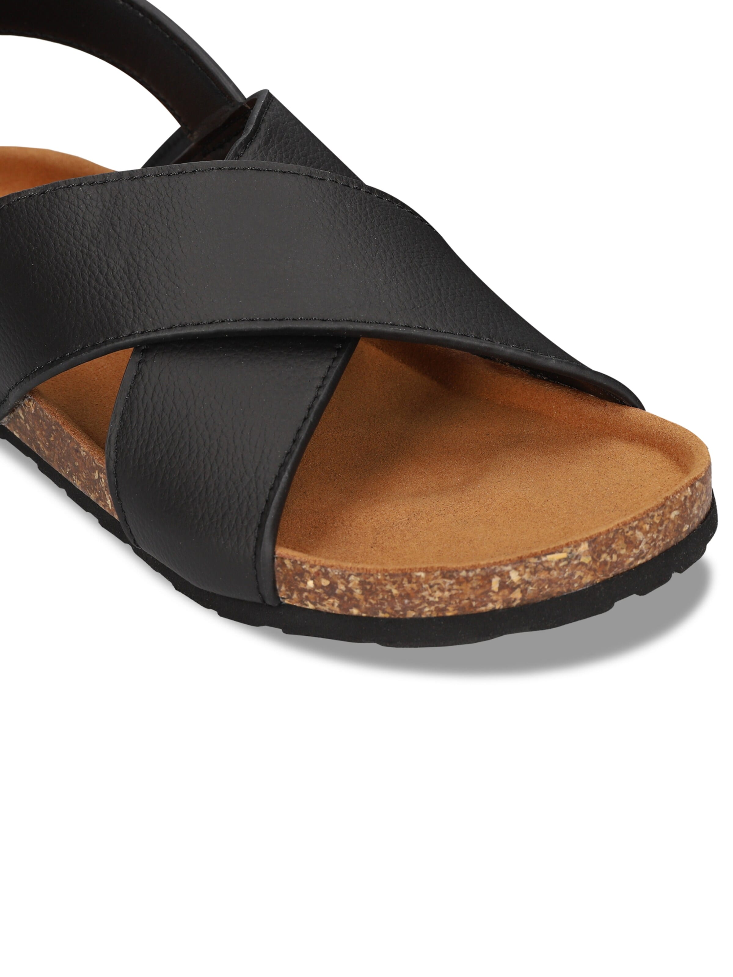 nae Vegan Shoes Sandály 'Lanta' – černá