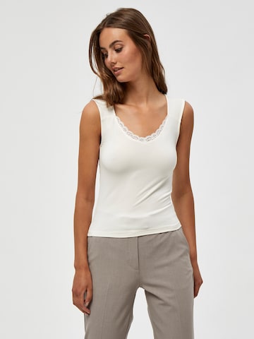 DESIRES Top 'Giselle' in Wit: voorkant