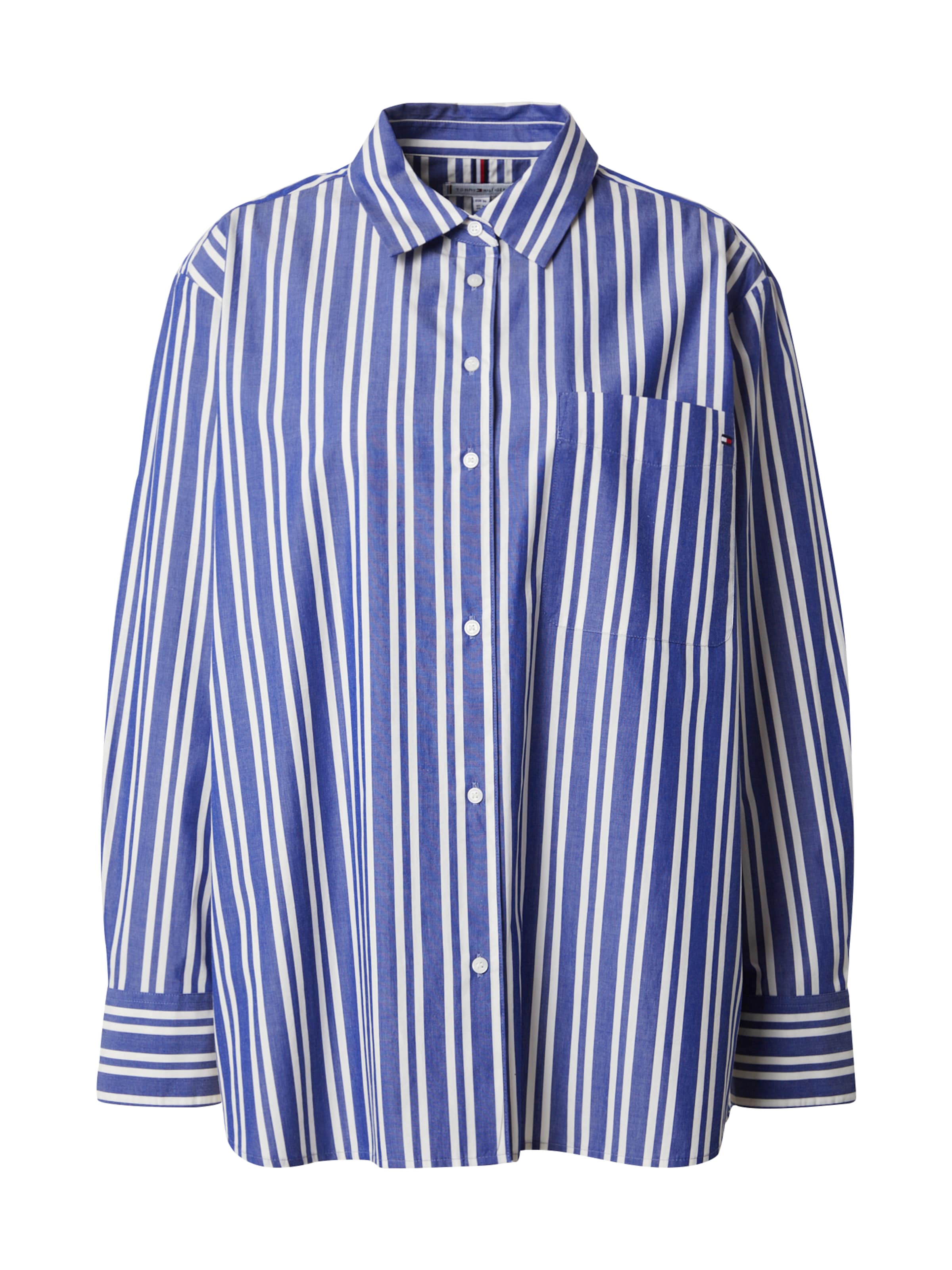 TOMMY HILFIGER Блузка 'Ess' в Синий: спереди