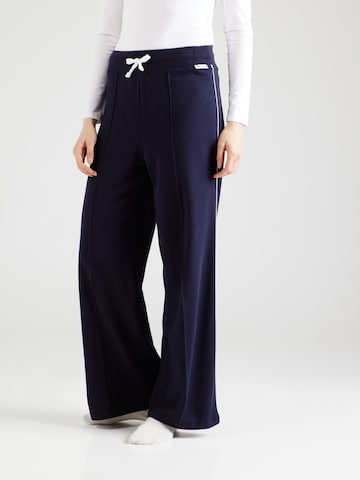 Tommy Hilfiger Underwear Wide Leg Hose in Blau: predná strana