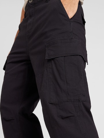 Only & Sons Regular Cargo Pants 'RAY' in Black