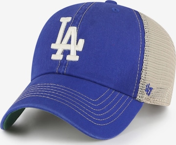 Casquette 'Gorra 47 brand royal dodgers clean up cap' 47 Brand en bleu : devant